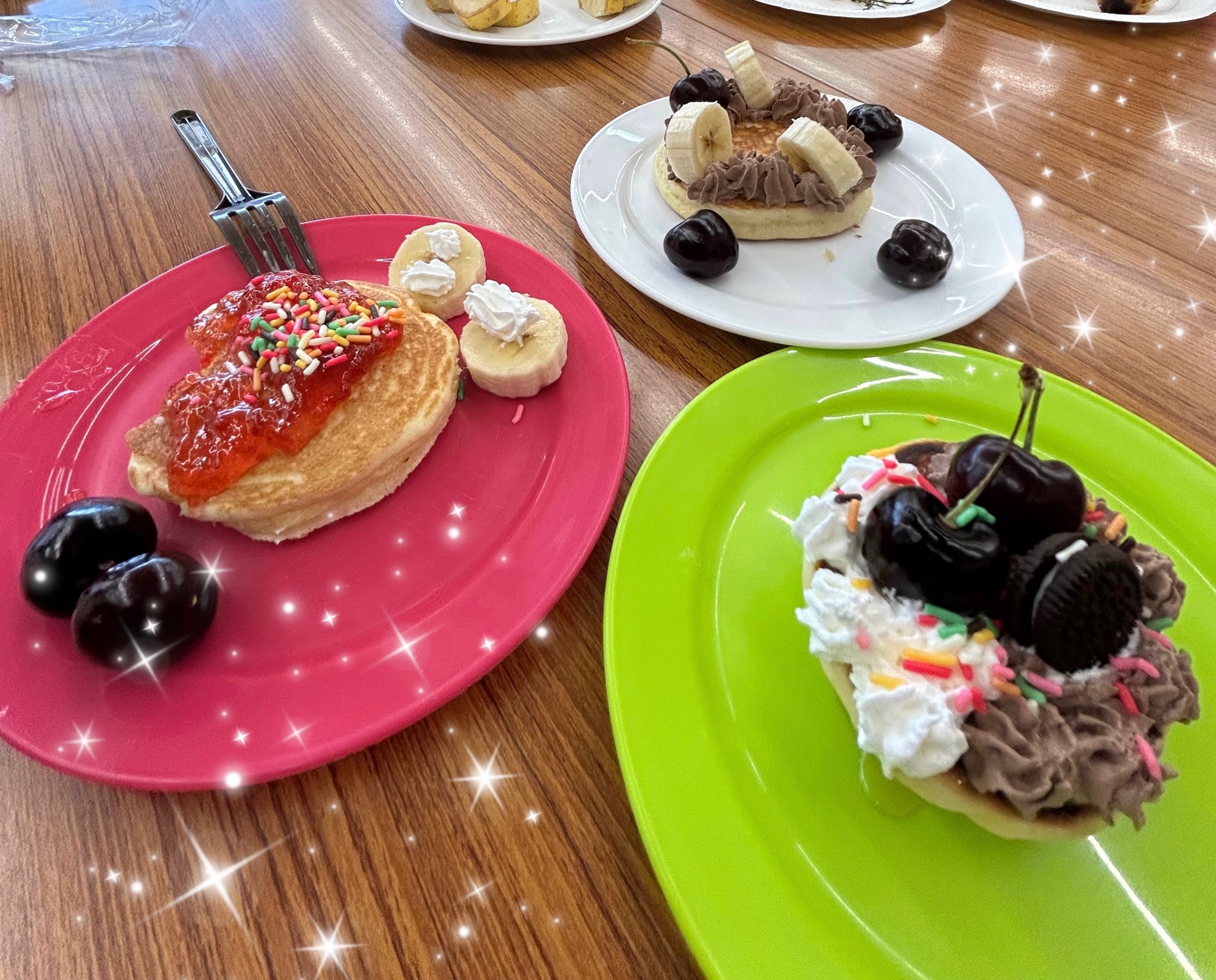 ホットケーキ作り🥞